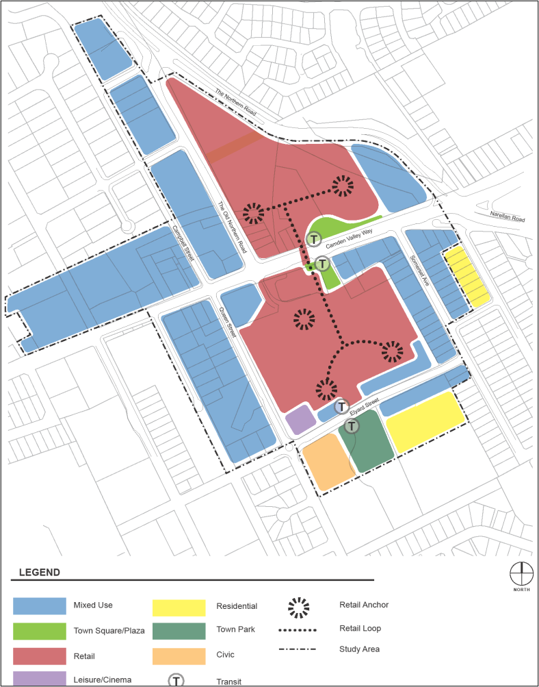 Figure 5-4: Town Centre Structure Plan