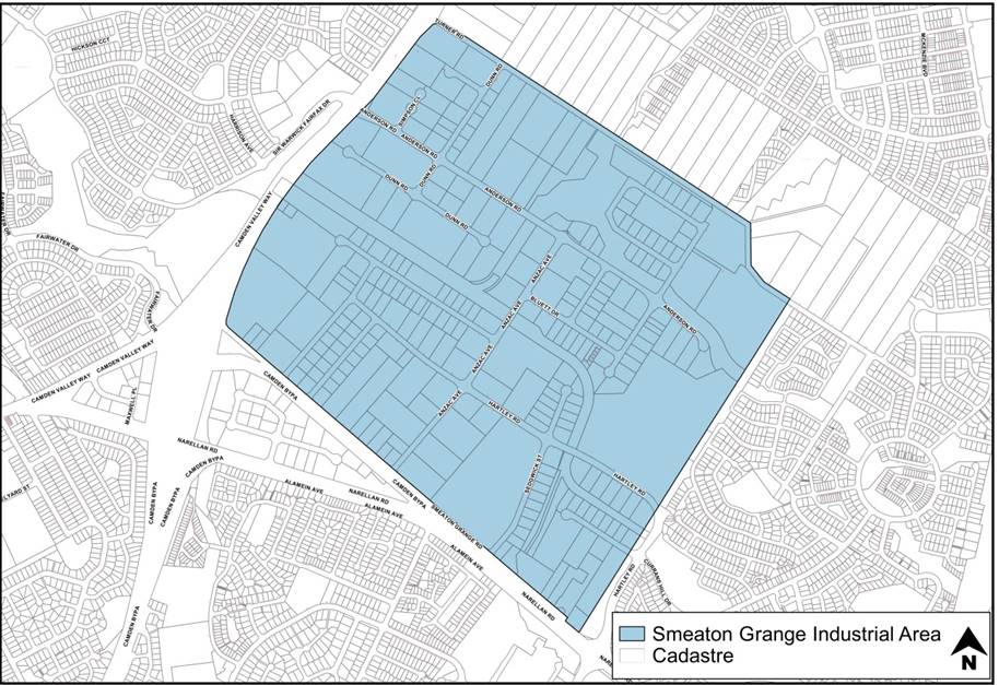 Figure 6-3: Smeaton Grange Industrial Area