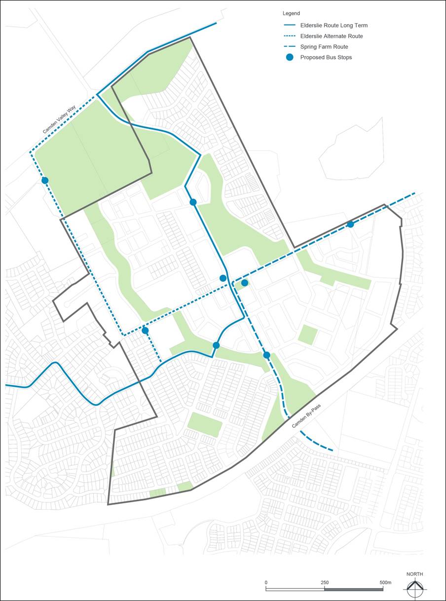 Figure 1-11: Elderslie Indicative Bus Routes