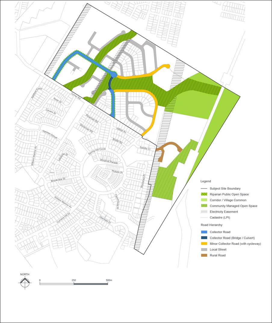 Figure 3-2: Manooka Valley Road Hierarchy Plan