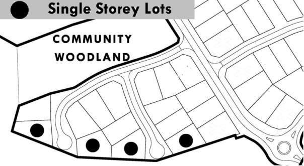 Figure 4-20: Single Storey Lots in Precinct A